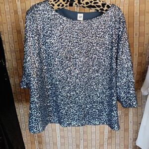 Gap Sequin blouse